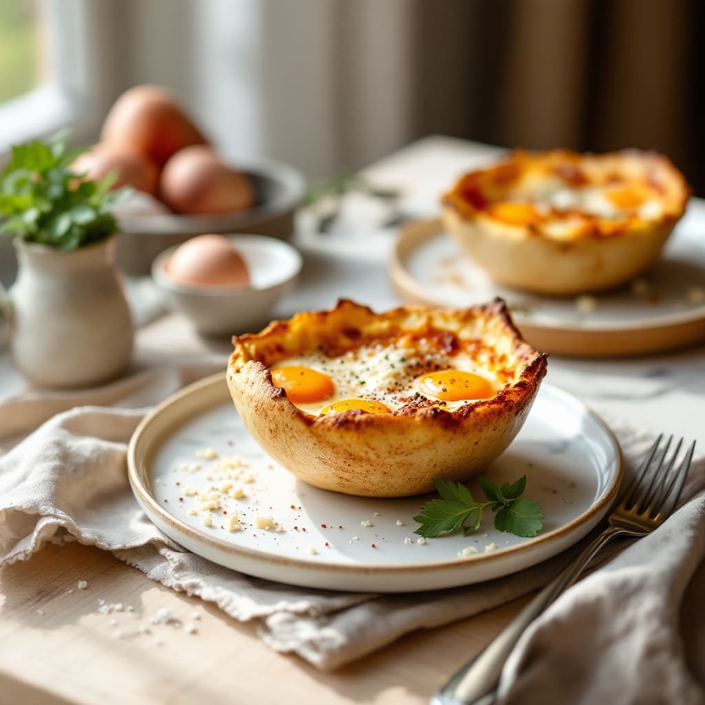 Barquita de queso con solo dos ingredientes