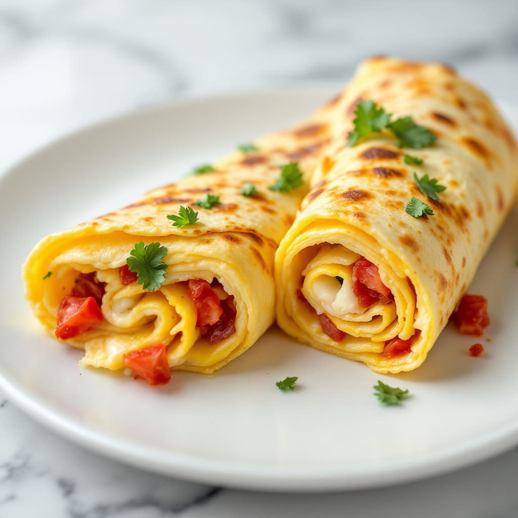 Omelette with Piadina