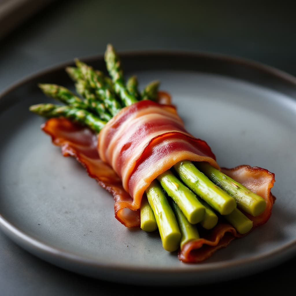Asparagi avvolti nella pancetta
