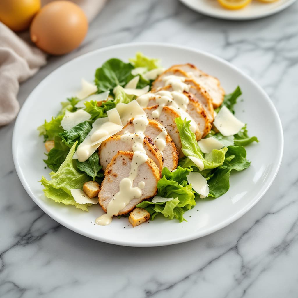 Insalata Caesar con pollo