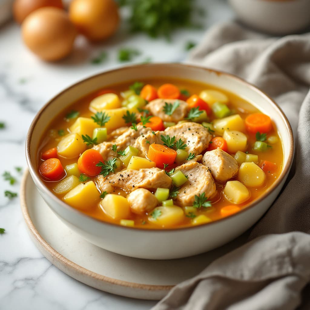 Chicken Soup with Vegetables