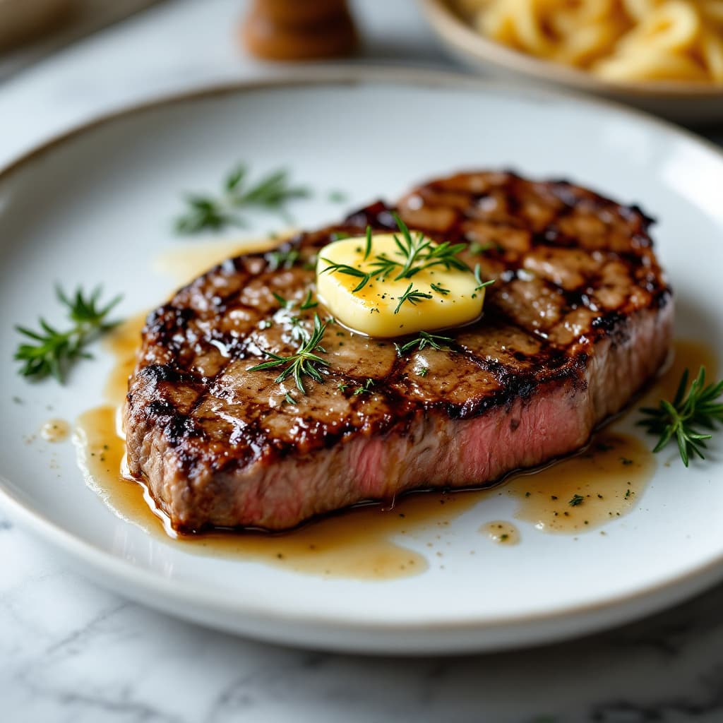 Bistecca di manzo con salsa