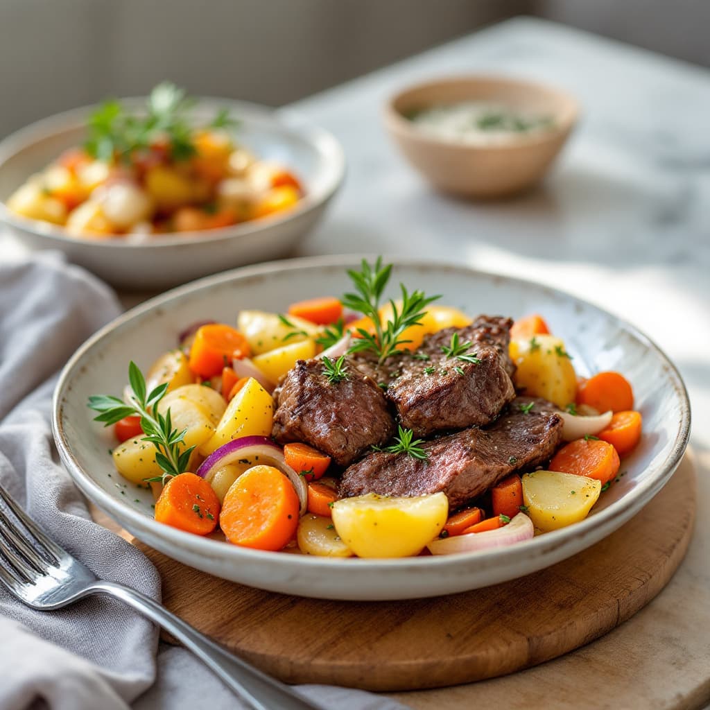 Roasted Beef with Vegetables