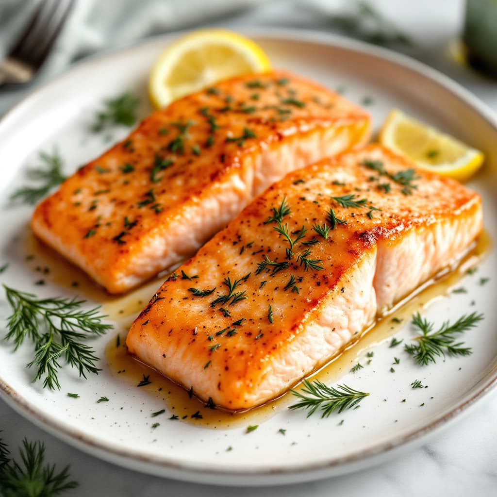 Baked Salmon Fillet