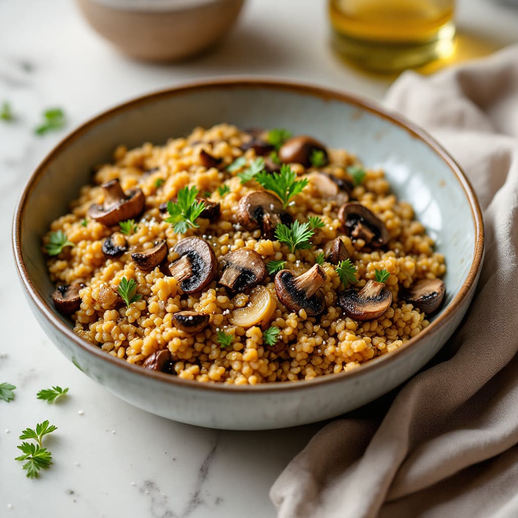 Buckwheat with Mushrooms